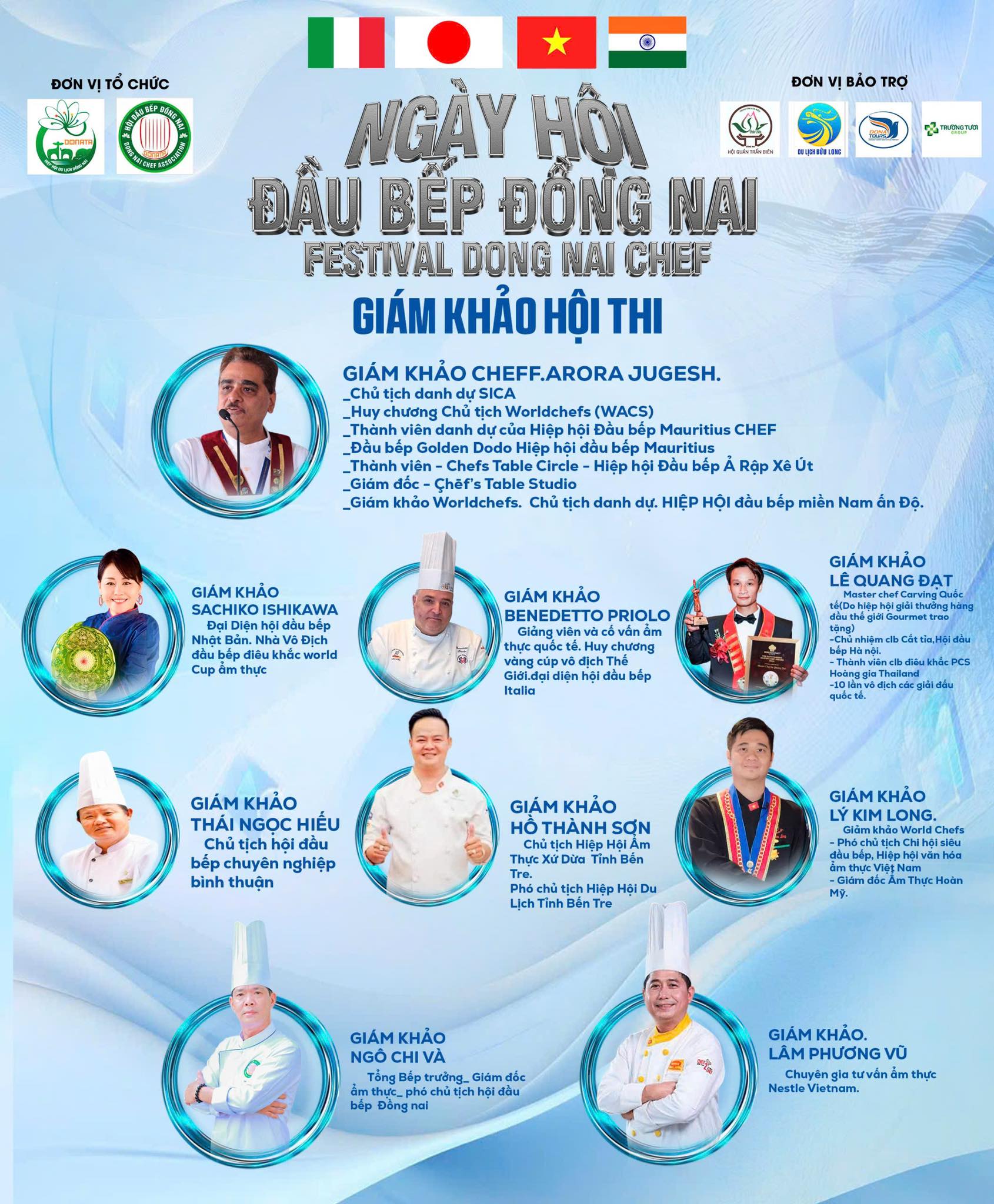 Ban Giám Khảo Việt Nam và Quốc Tế